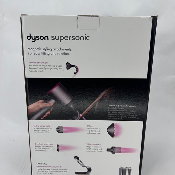 Dyson Supersonic Hair Dryer, Stand & Attachments SEALED - Picture 7 of 8